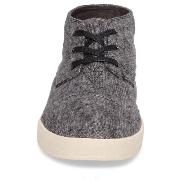 Toms Chukka Grey Hi-tops, Mens 8.5, NWOB - Picture 4 of 7